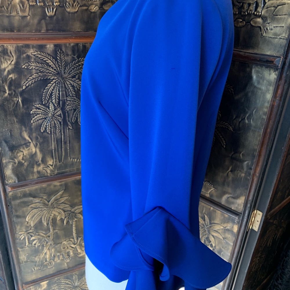 Alberto Makali cobalt blue cocktail top - Picture 3 of 7
